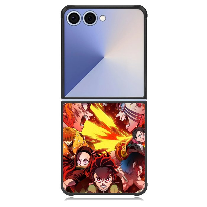 kimetsu no yaiba infinity train Z8045 Samsung Galaxy Z Flip 7 Case