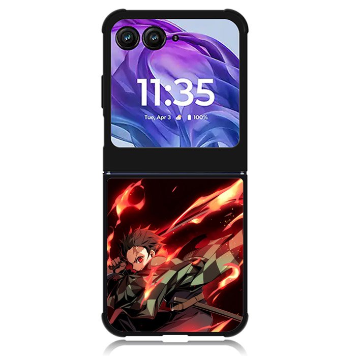 kimetsu no yaiba tanjiro Motorola Moto Razr 2024 , Moto Razr 50 Case