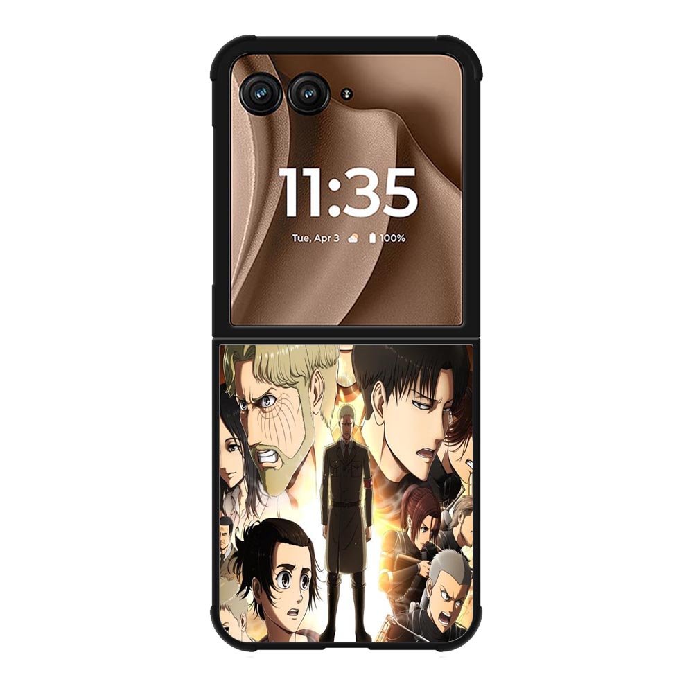 attack on titan final season Z8050 Motorola Moto RAZR Plus 2025 Case