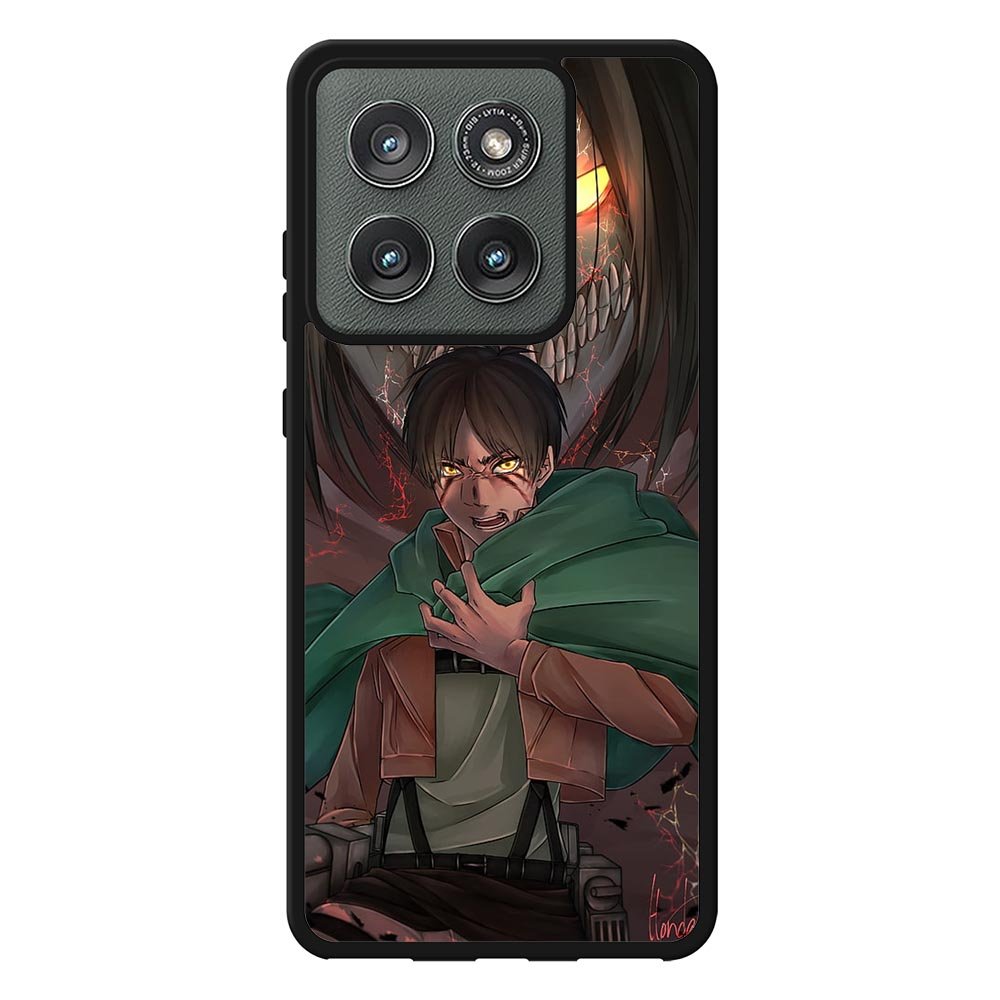 attack on titan eren Z8052 Motorola Moto Edge 2025 Case