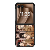 attack on titan Z8053 Motorola Moto RAZR Plus 2025 Case