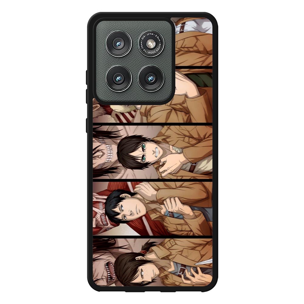 attack on titan Z8053 Motorola Moto Edge 2025 Case