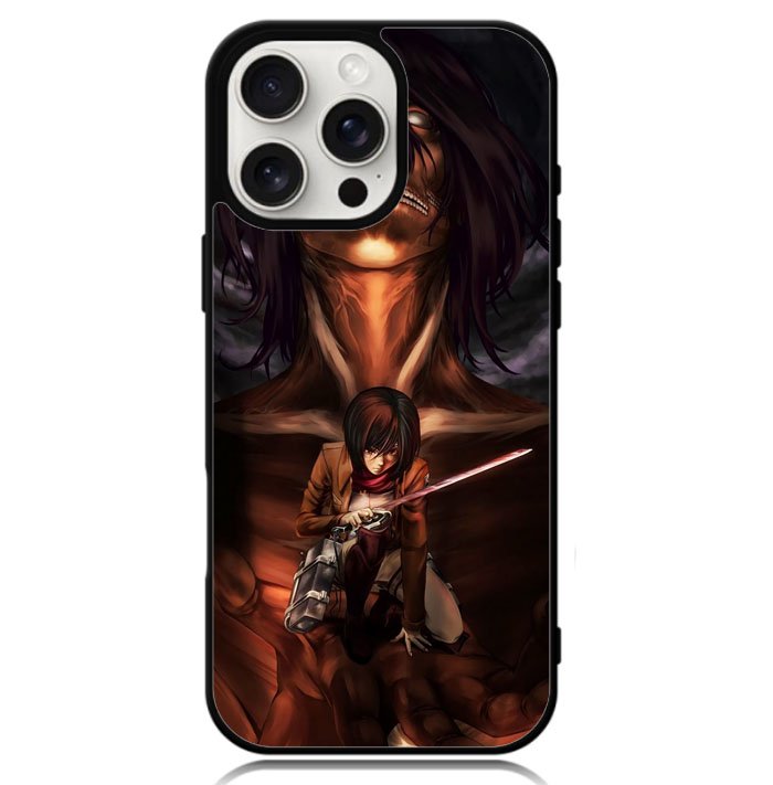 attack on titan mikasa Z8054 iPhone 16 Pro Max Case