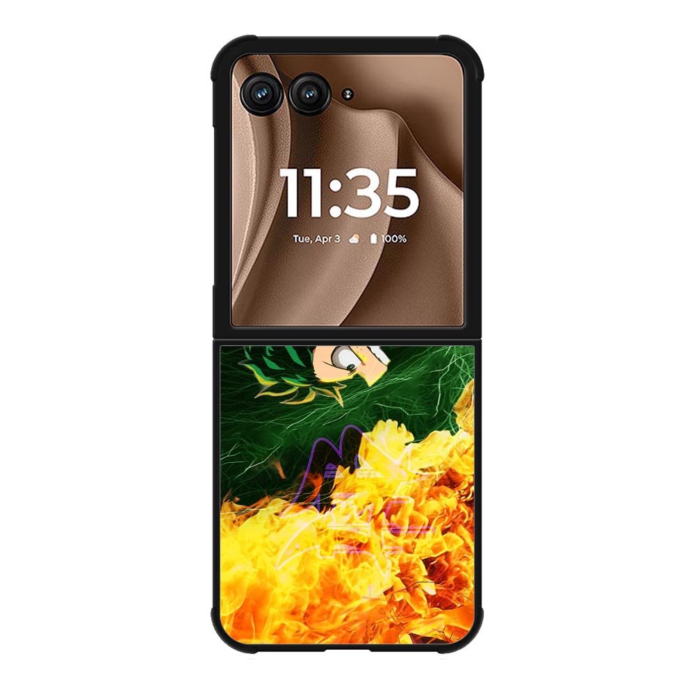 My Hero Academia Deku X Todoroki Z8067 Motorola Moto RAZR Plus 2025 Case