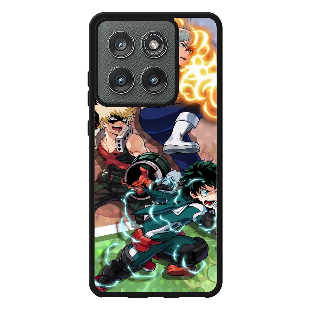 My Hero Academia Deku X Bakugou X Todoroki Z8068 Motorola Moto Edge 2025 Case