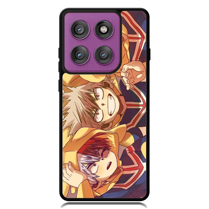 My Hero Academia Deku X Bakugou X Todoroki Z8069 Motorola Moto Edge 2025 | Moto Edge 60 Fusion | Moto Edge 60 Pro Case