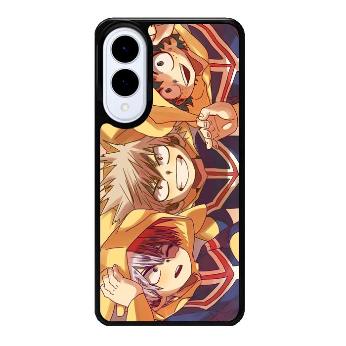 My Hero Academia Deku X Bakugou X Todoroki Z8069 Samsung Galaxy S25 Edge Case