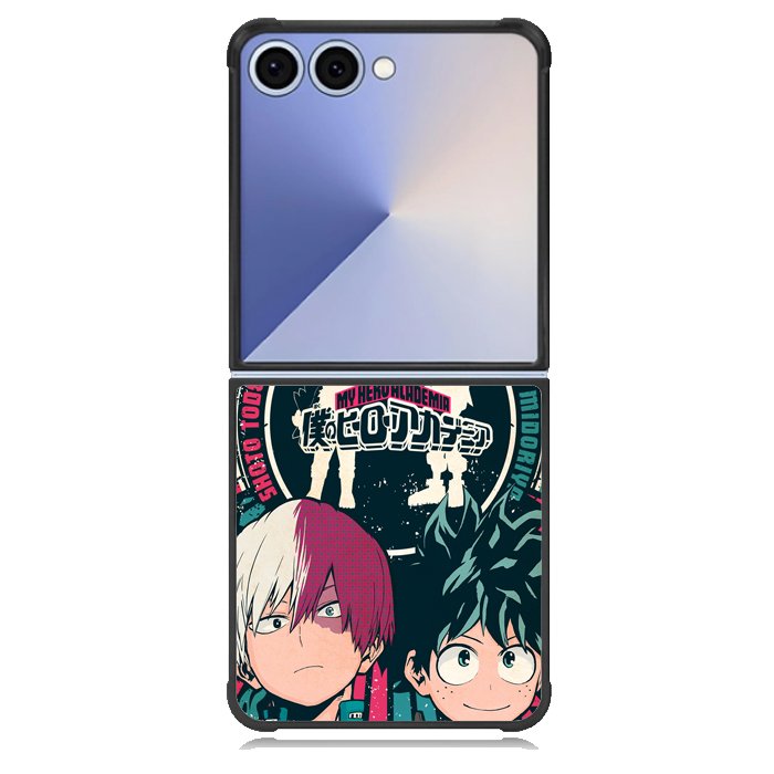 My Hero Academia Deku X Todoroki Z8070 Samsung Galaxy Z Flip 7 Case