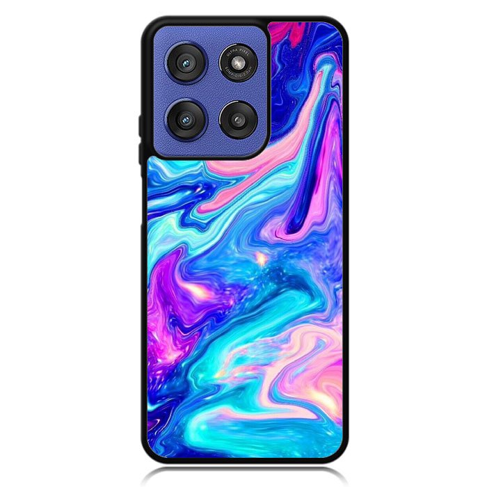 Neon Paint Mixture Z8072 Motorola Moto G Stylus 5G 2025 Case