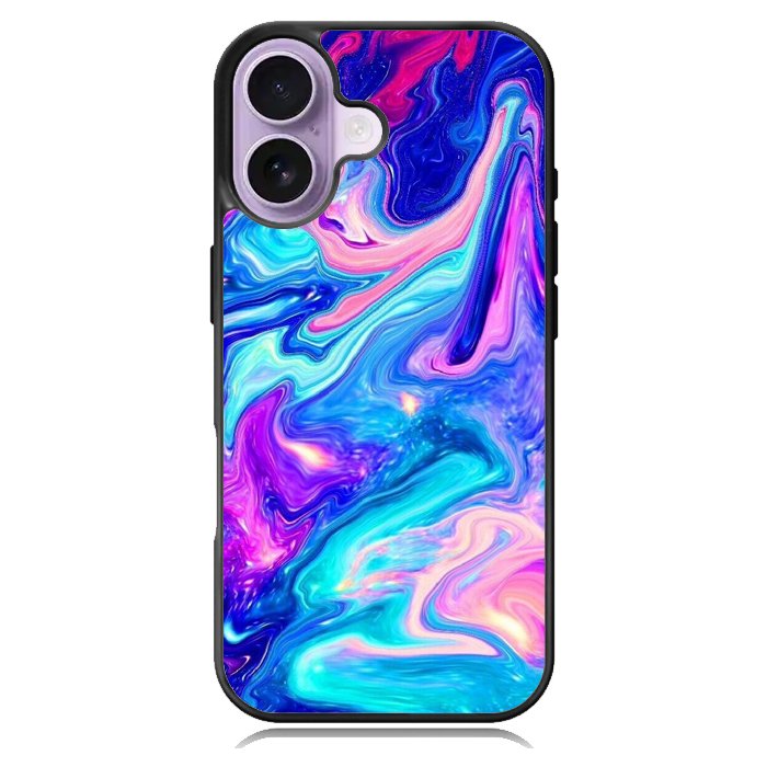 Neon Paint Mixture Z8072 iPhone 17 Case