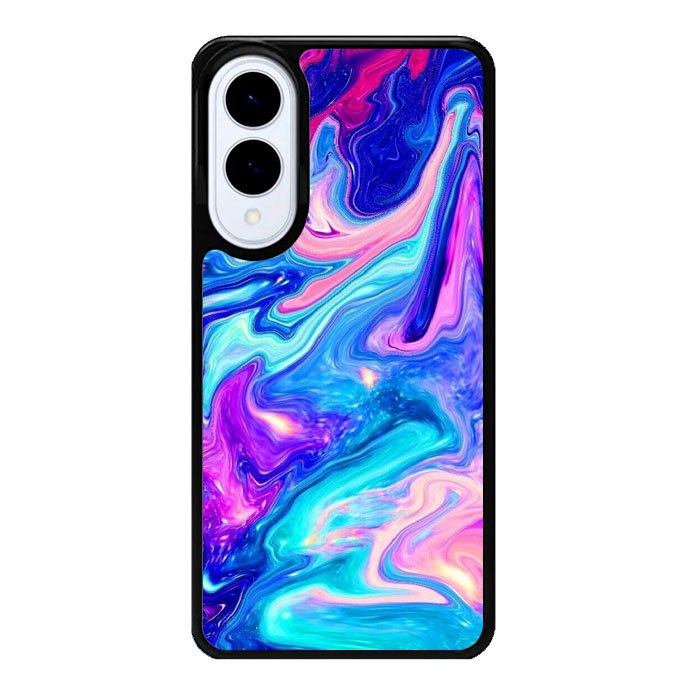 Neon Paint Mixture Z8072 Samsung Galaxy S25 Edge Case