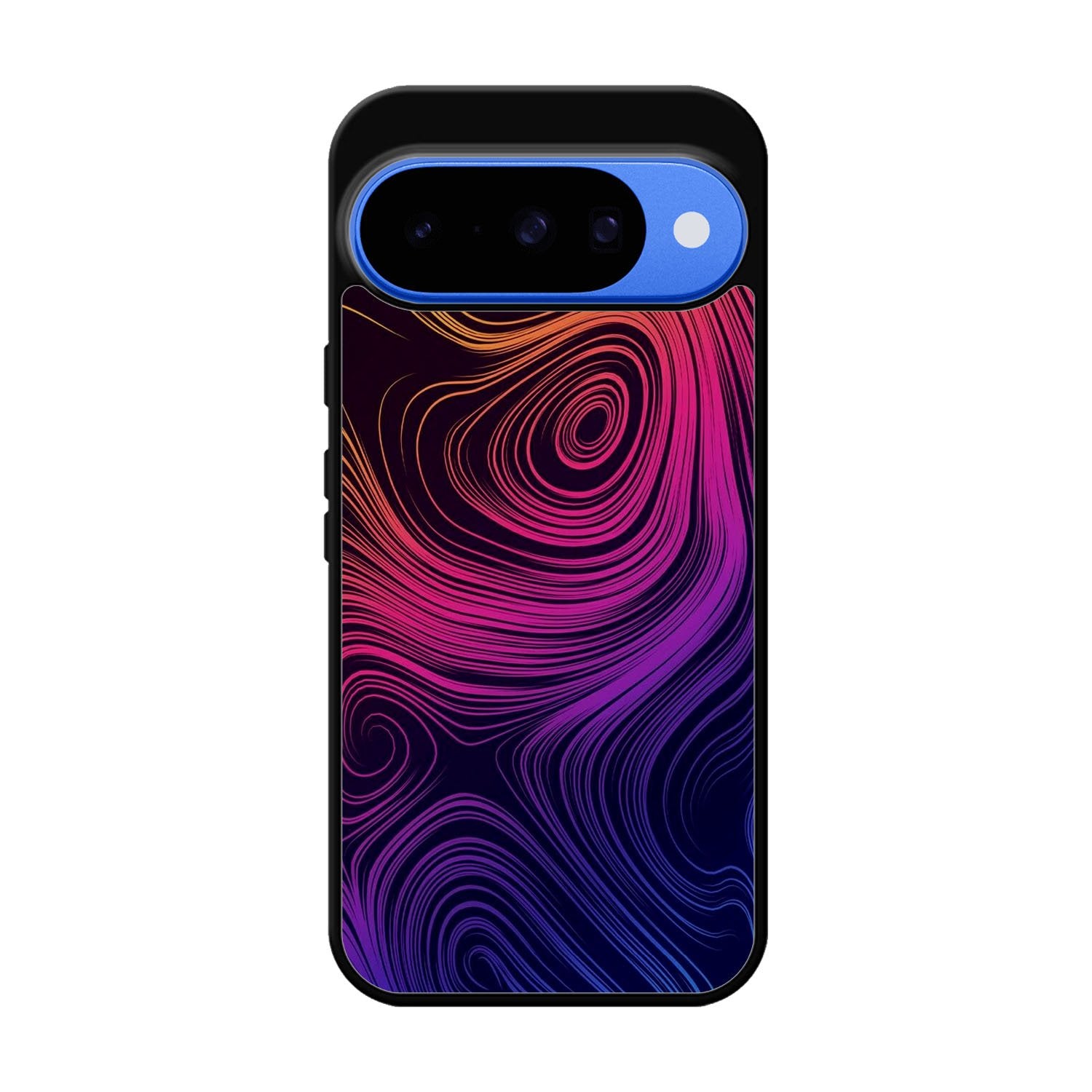 Neon Rainbow swirls Z8073 Google Pixel 10 Case