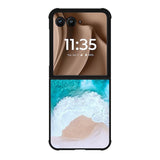 Nature Ocean Z8077 Motorola Moto RAZR Plus 2025 Case