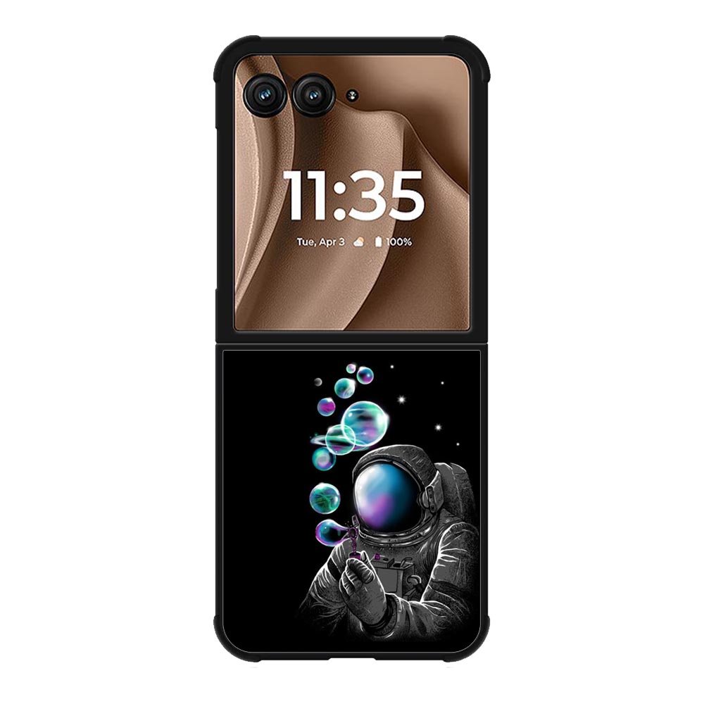 astronaut bubble Z8079 Motorola Moto RAZR Plus 2025 Case