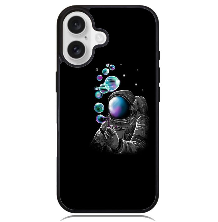 astronaut bubble Z8079 iPhone 16 Case
