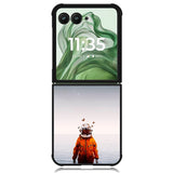 Butterfly Astronaut Z8081 Motorola Moto Razr+ Plus 2024/2025 Case, Motorola Razr 50 Ultra/50s Ultra Case