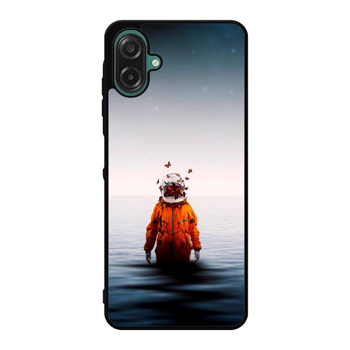 Butterfly Astronaut Z8081 Samsung Galaxy A07 Case