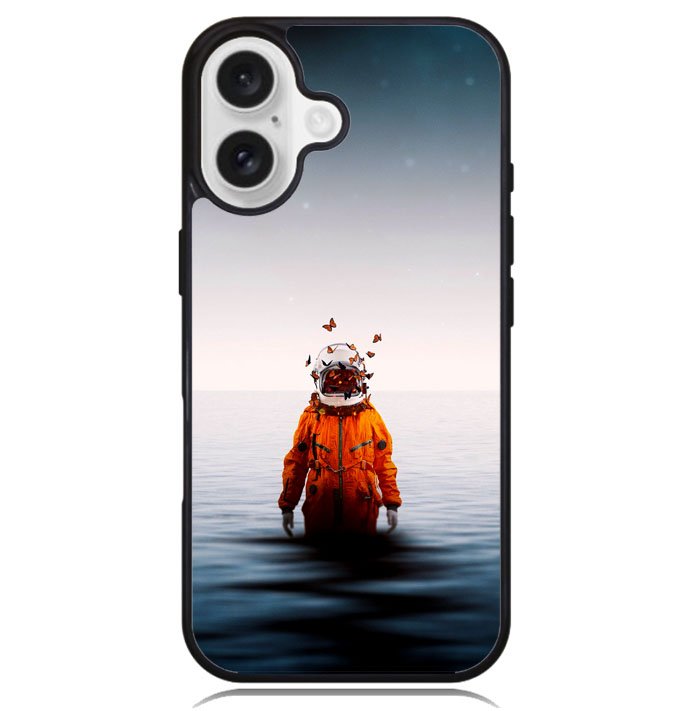 Butterfly Astronaut Z8081 iPhone 16 Case