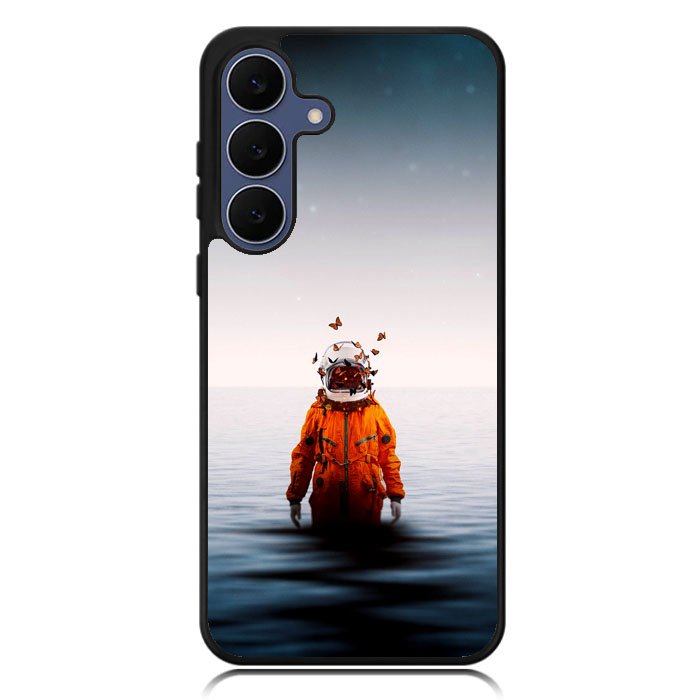Butterfly Astronaut Z8081 Samsung Galaxy S25 FE Case