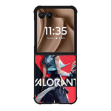 Jett Valorant Z8084 Motorola Moto RAZR Plus 2025 Case