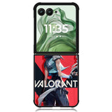 Jett Valorant Z8084 Motorola Moto Razr+ Plus 2024/2025 Case, Motorola Razr 50 Ultra/50s Ultra Case