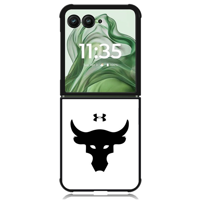 under armour rock project Logo Z8110 Motorola Moto Razr+ Plus 2024/2025 Case, Motorola Razr 50 Ultra/50s Ultra Case
