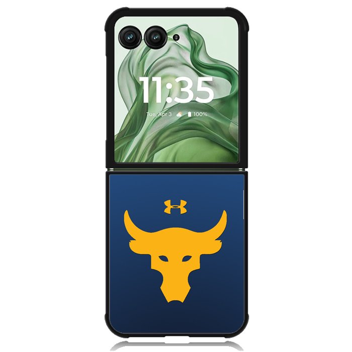 under armour rock project Logo Z8114 Motorola Moto Razr+ Plus 2024/2025 Case, Motorola Razr 50 Ultra/50s Ultra Case