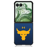 under armour rock project Logo Z8114 Motorola Moto Razr+ Plus 2024/2025 Case, Motorola Razr 50 Ultra/50s Ultra Case