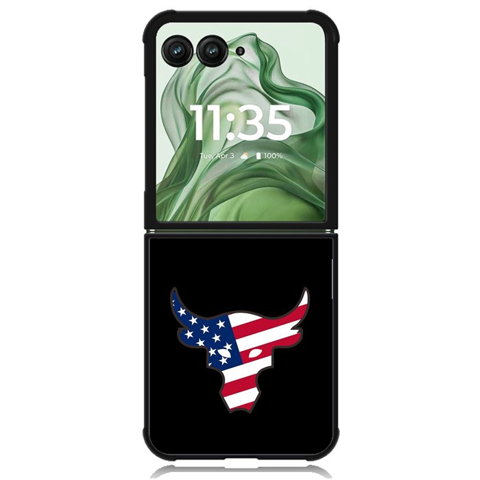 under armour rock project Logo Z8121 Motorola Moto Razr+ Plus 2024/2025 Case, Motorola Razr 50 Ultra/50s Ultra Case