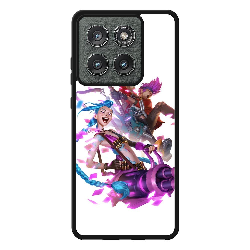 jinx league of legends Z8172 Motorola Moto Edge 2025 Case