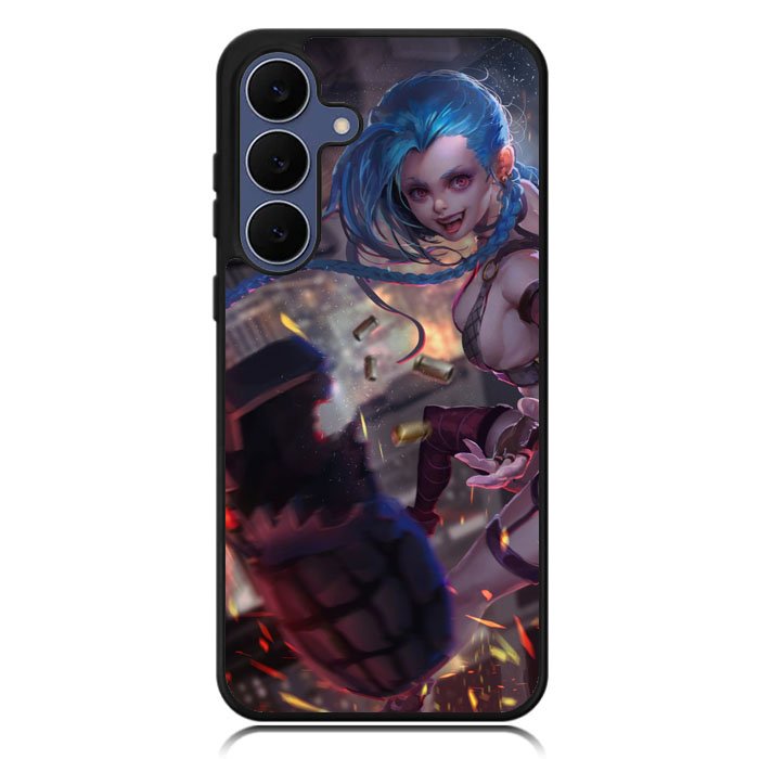 jinx league of legends Z8174 Samsung Galaxy S25 FE Case