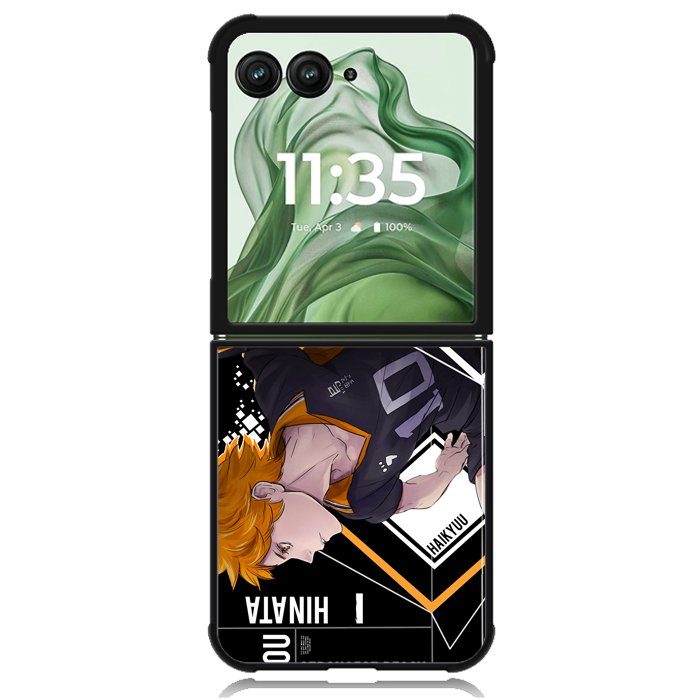 hinata haikyuu on the top 2 Z8178 Motorola Moto Razr+ Plus 2024/2025 Case, Motorola Razr 50 Ultra/50s Ultra Case