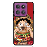 monkey d luffy hungry Z8180 Motorola Moto Edge 2025 | Moto Edge 60 Fusion | Moto Edge 60 Pro Case