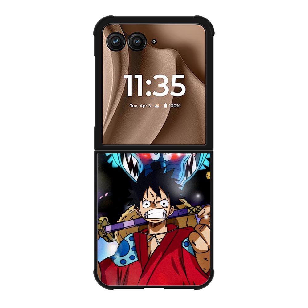 monkey d luffy wano Z8181 Motorola Moto RAZR Plus 2025 Case