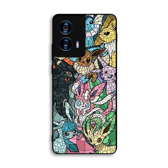Pokemon Stained Glass Motorola Moto G Power 5G 2024 Case FE7714