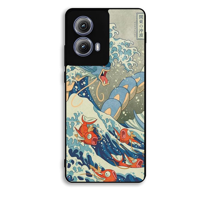 The Great Red Wave Motorola Moto Edge 2024 Case FE6155