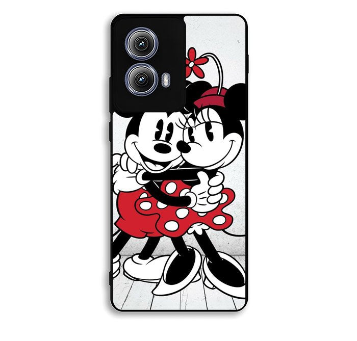 mickey mouse and minnie mouse Motorola Moto Edge 2024 Case FE6342