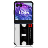 Retro Cassette Motorola Moto Razr 2024 , Moto Razr 50 Case