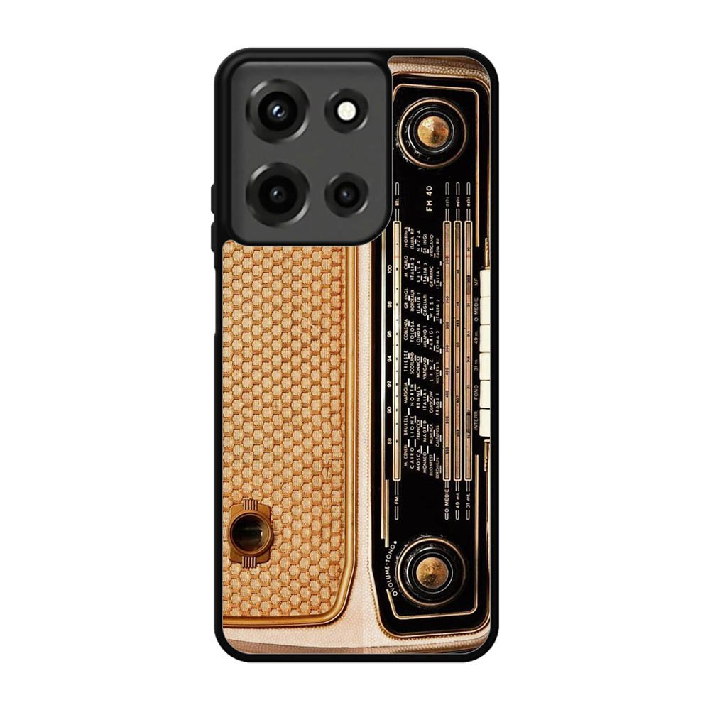 vintage retro radio Motorola Moto G 5G 2025 Case FE7297
