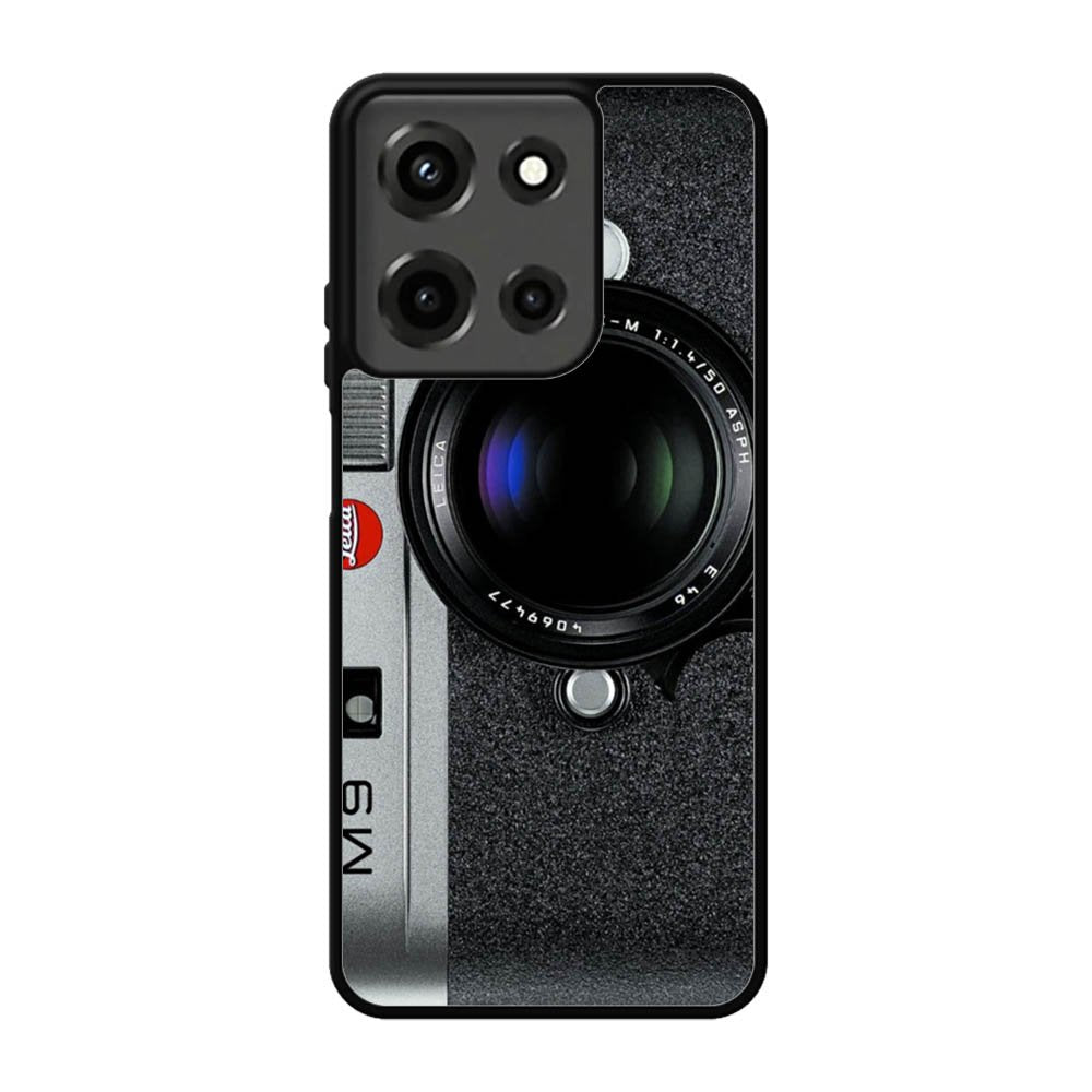Black M9 Leica Camera Motorola Moto G 5G 2025 Case FE7244