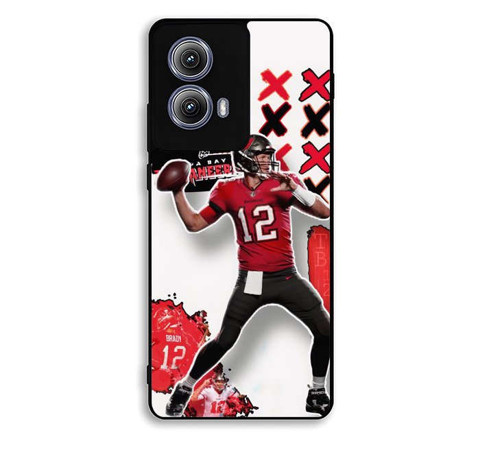 Tom Brady Tampa Bay Buccaneers Motorola Moto Edge 2024 Case FE0851