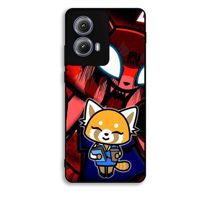 aggretsuko cartoon Motorola Moto Edge 2024 Case FE7793