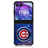Chicago Cubs Logo 4th Motorola Moto Razr 2024 , Moto Razr 50 Case