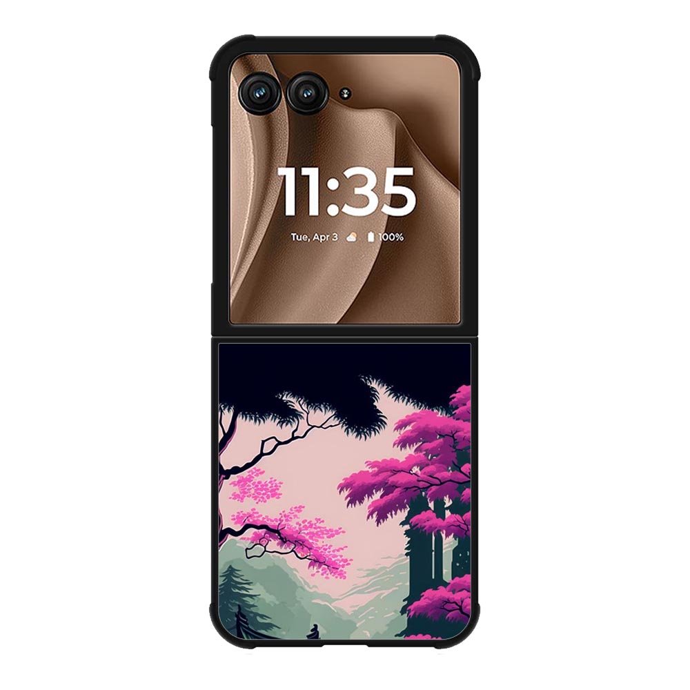 Japanese Art Motorola Moto RAZR Plus 2025 Case FE0378