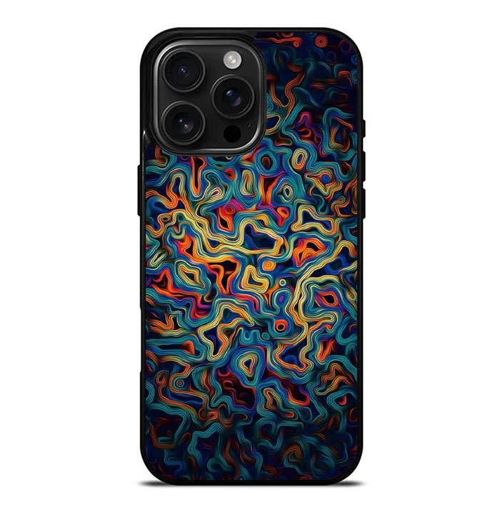 abstract iPhone 16 Pro Max Case FE0005