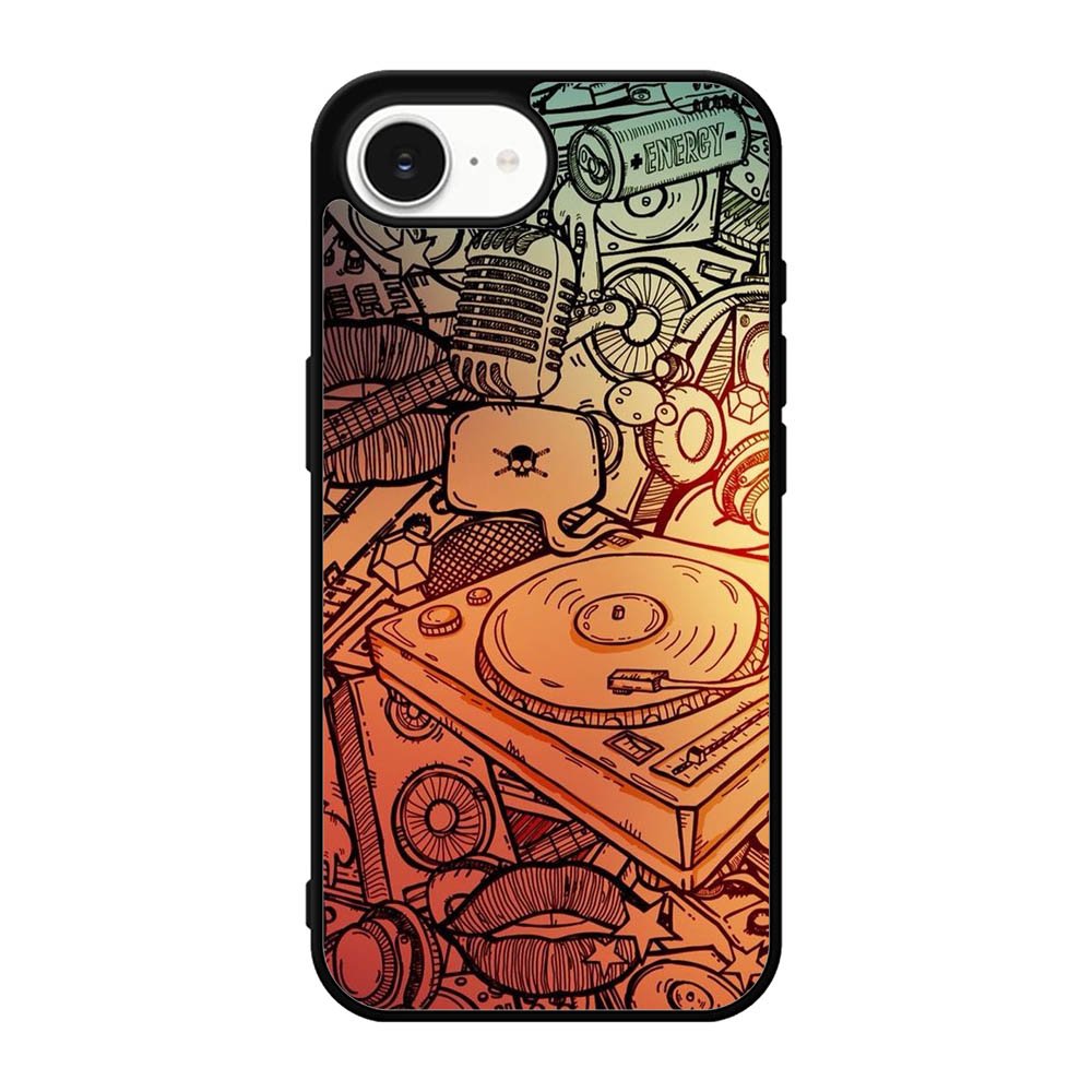 Doodle Music iPhone 17e Case FE0222