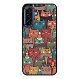 Cute Cat Samsung Galaxy A17 Case FE0184