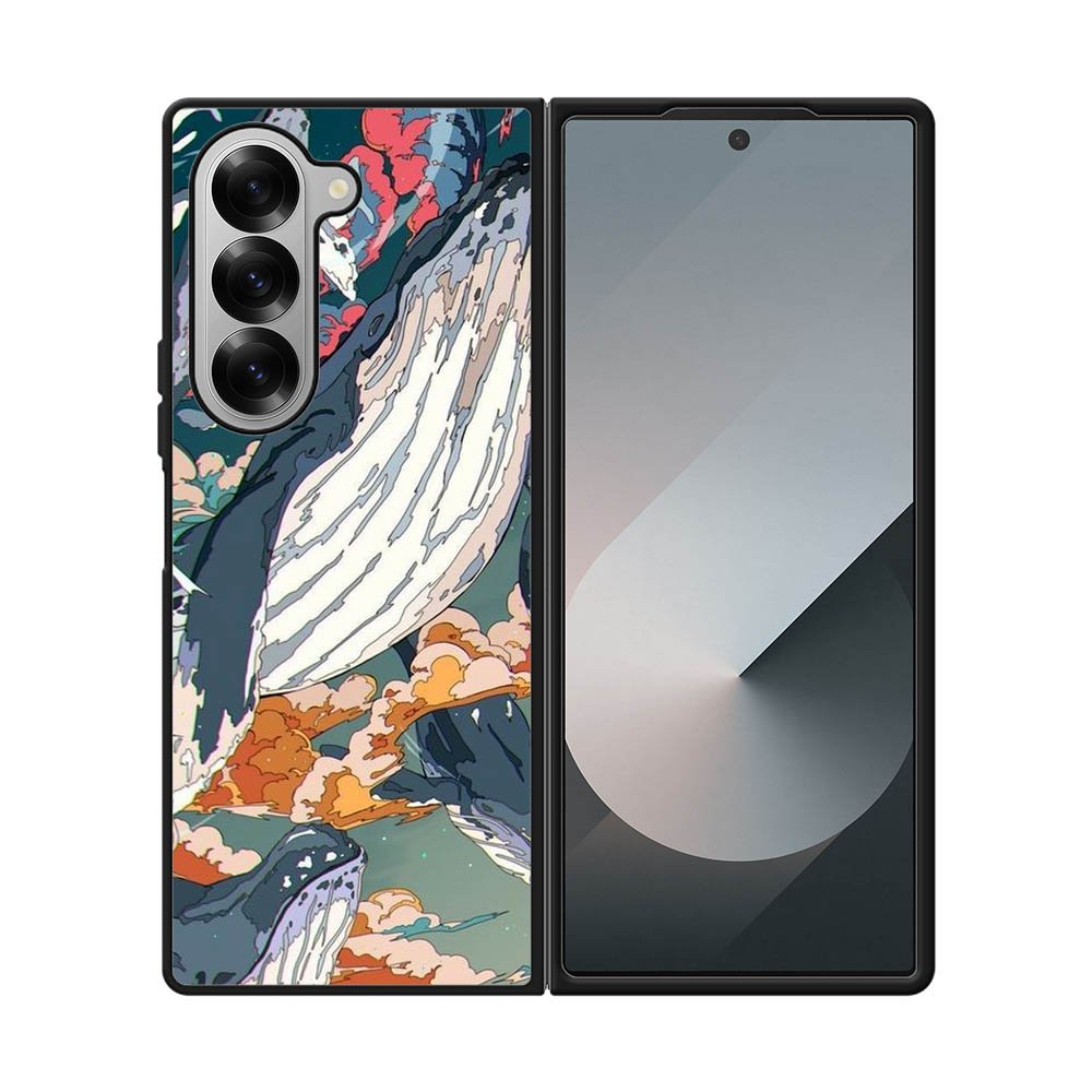 whale art FE0470 Samsung Galaxy Fold 7 5G Case