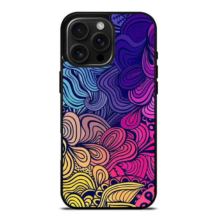 Floral Art iPhone 16 Pro Max Case FE0255