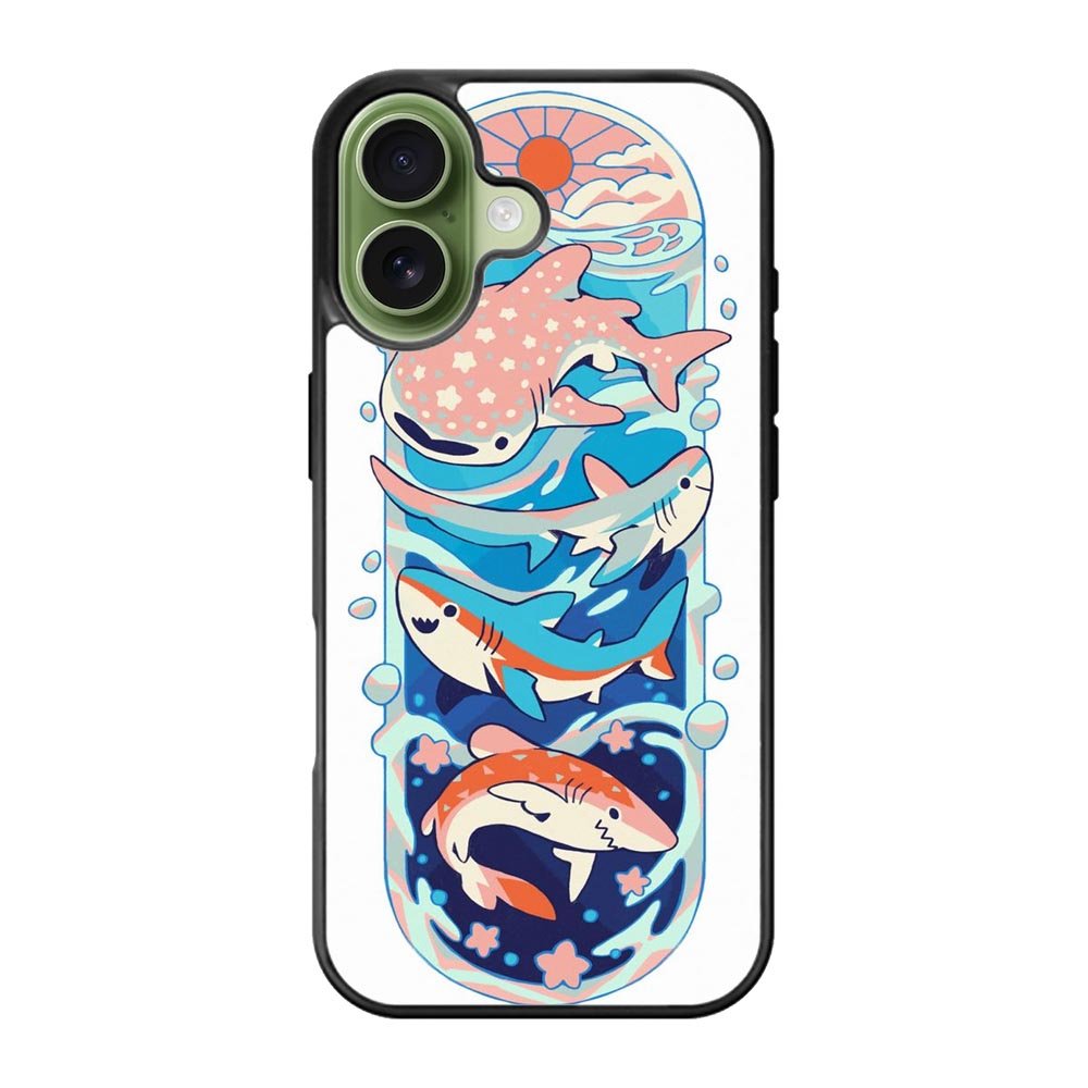 Cute Shark iPhone 17 Case FE0198